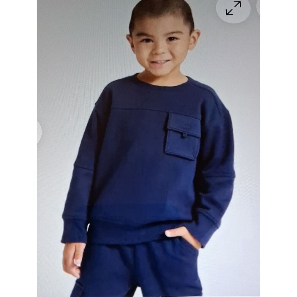 Cat & Jack Boys Navy Jogging Set 2 Piece 5T New